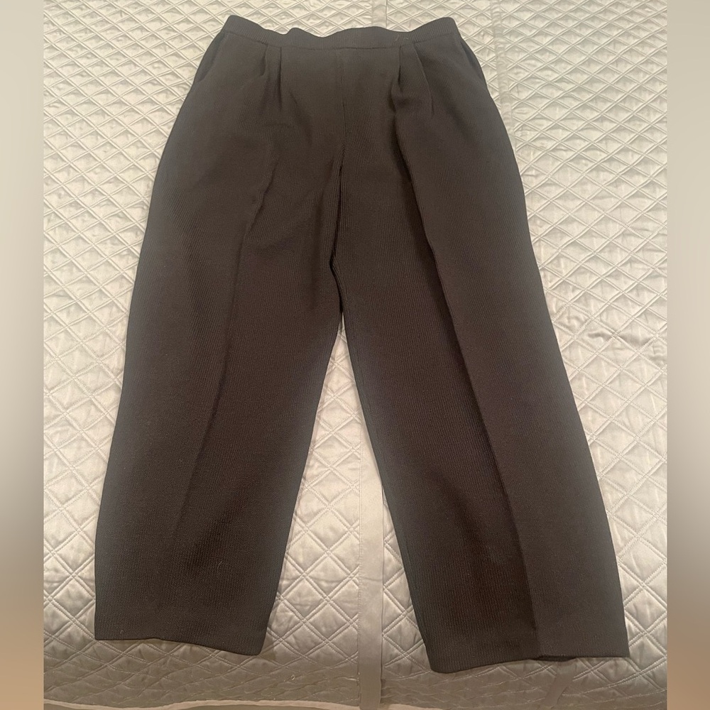 Women’s black St John pants, size 14